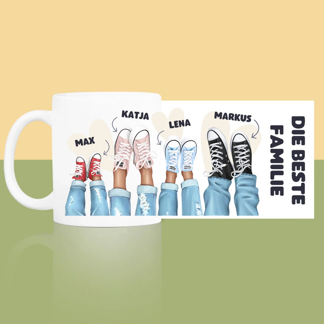 Avatar Creator: Familie Sneakers - Tasse
