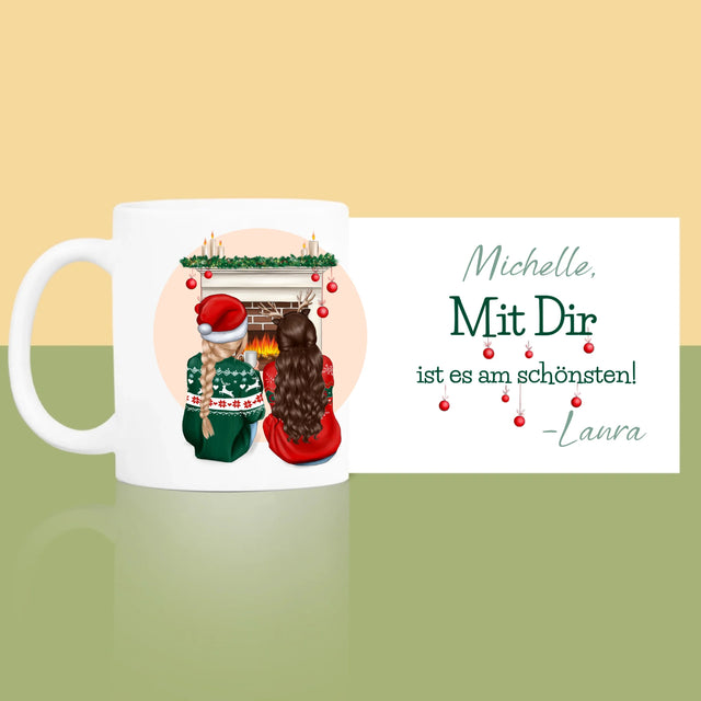 Avatar Creator: Beste Freundinnen Weihnachten - Tasse