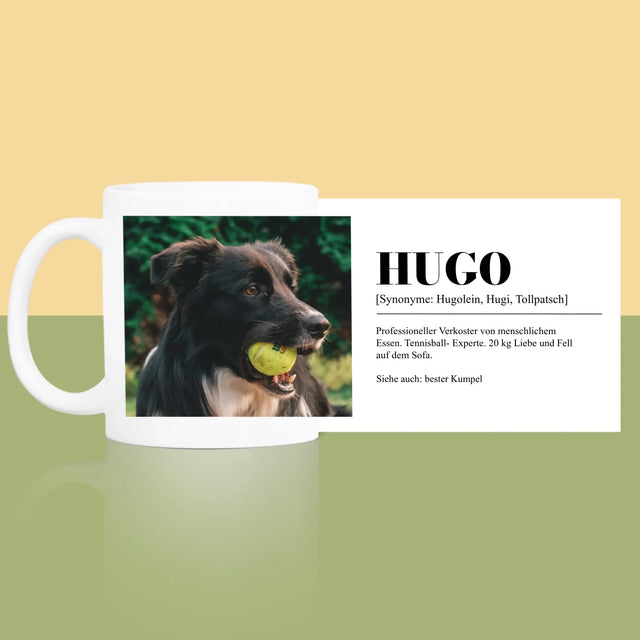 Foto Und Unterschrift: Haustier Definition - Tasse