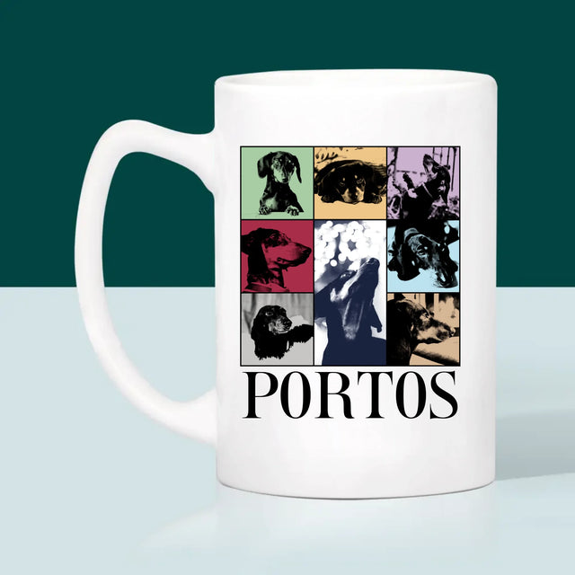 Fotocollage: Haustier Wie Taylor - Tasse