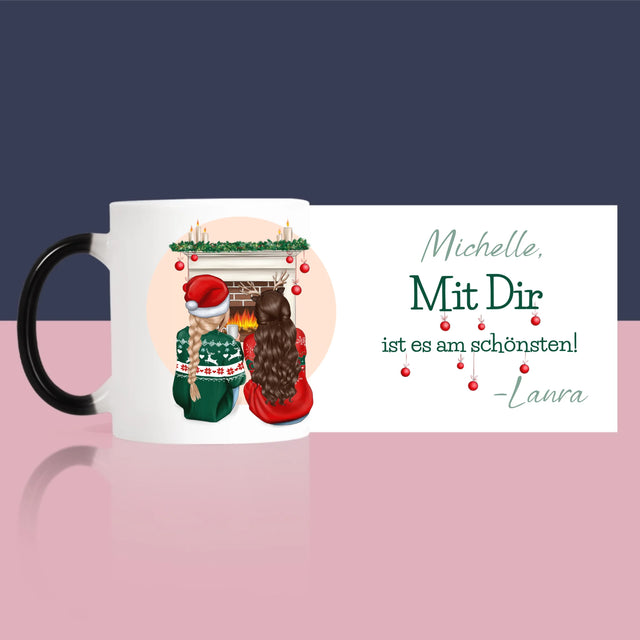 Avatar Creator: Beste Freundinnen Weihnachten - Tasse