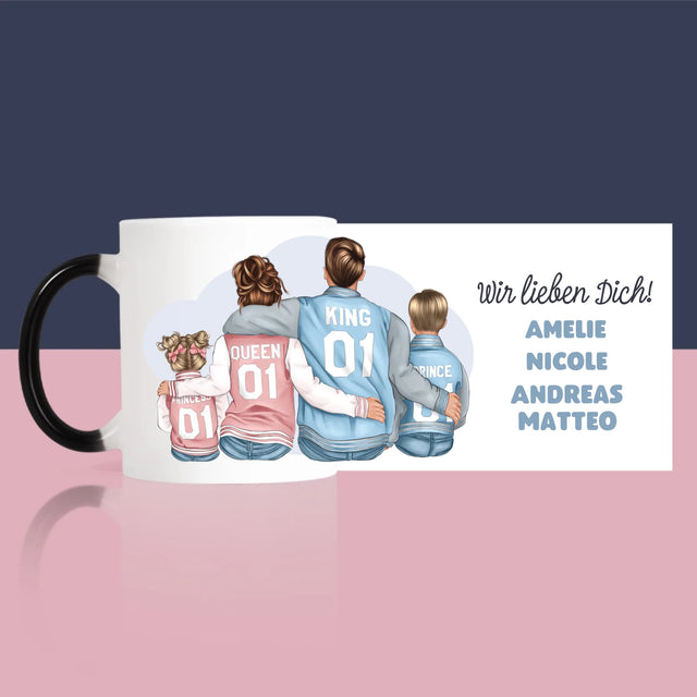 Avatar Creator: Hoodie-Familie - Tasse