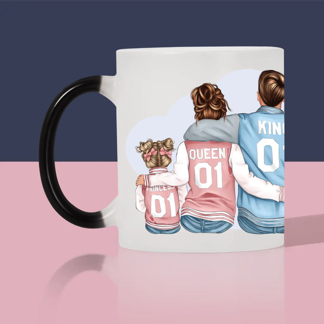 Avatar Creator: Hoodie-Familie - Tasse