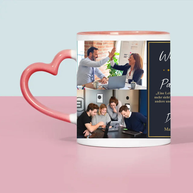 Fotocollage: Der Beste Ceo Der Welt - Tasse
