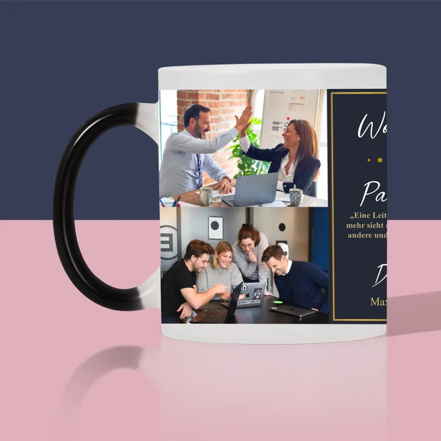 Fotocollage: Der Beste Ceo Der Welt - Tasse