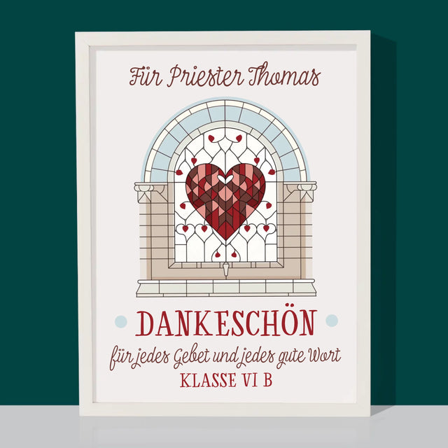 Name Und Unterschrift: Danke Für Jedes Gebet
- Druck Mit Rahmen 30X40