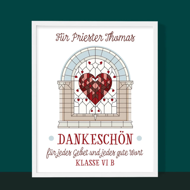 Name Und Unterschrift: Danke Für Jedes Gebet
- Druck Mit Rahmen 30X40