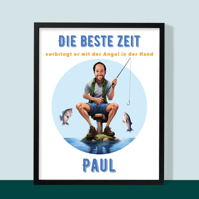 Foto und Bildunterschrift: Beste Zeit – gerahmter Druck | DE