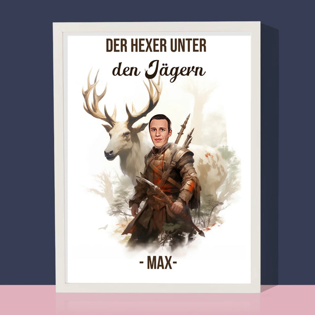 Ihr Avatar: Der Hexer Unter Den Jägern - Druck Mit Rahmen 30X40