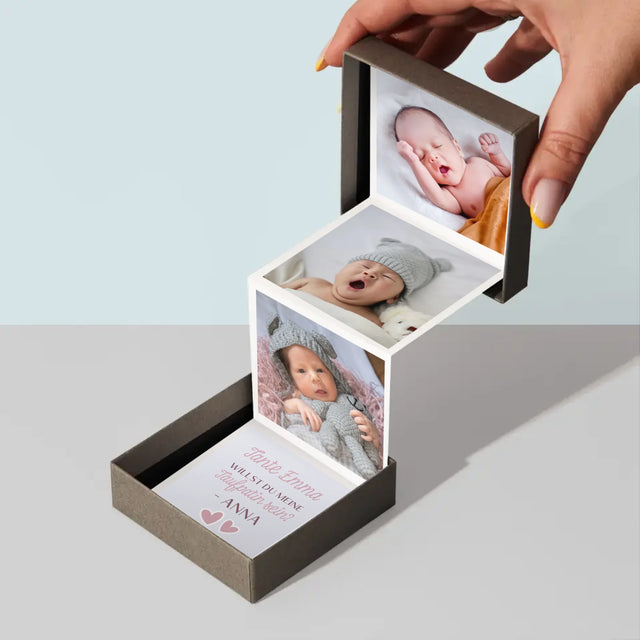 Fotocollage: Willst Du Meine Taufpatin Sein? - Fotobox