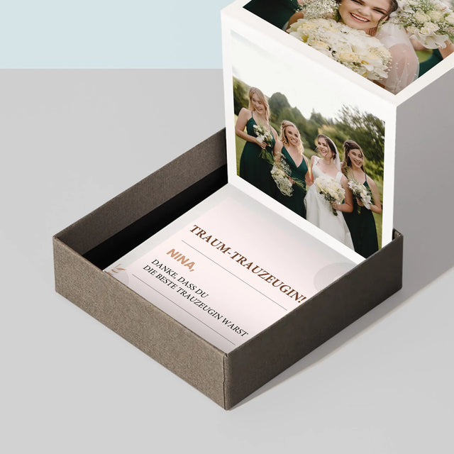 Foto Und Unterschrift: Traumtrauzeugin - Fotobox