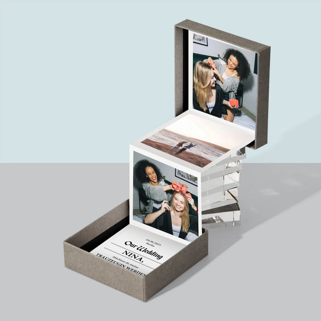 Foto Und Unterschrift: Our Wedding Trauzeugin - Fotobox