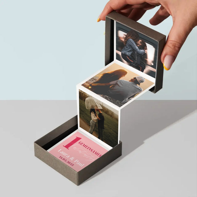 Fotocollage: Erster Gemeinsamer Valentinstag - Fotobox