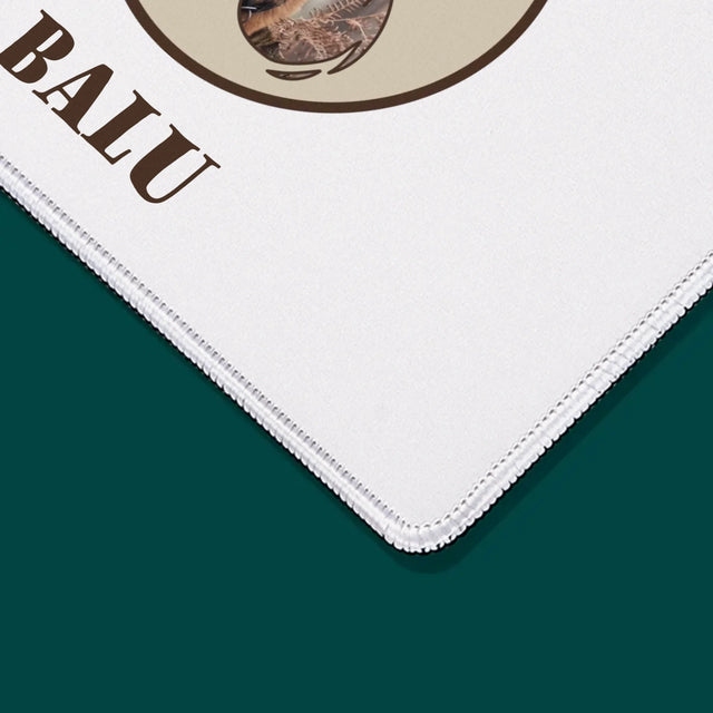 Form-Collage: Assistent Des Jägers - Mauspad