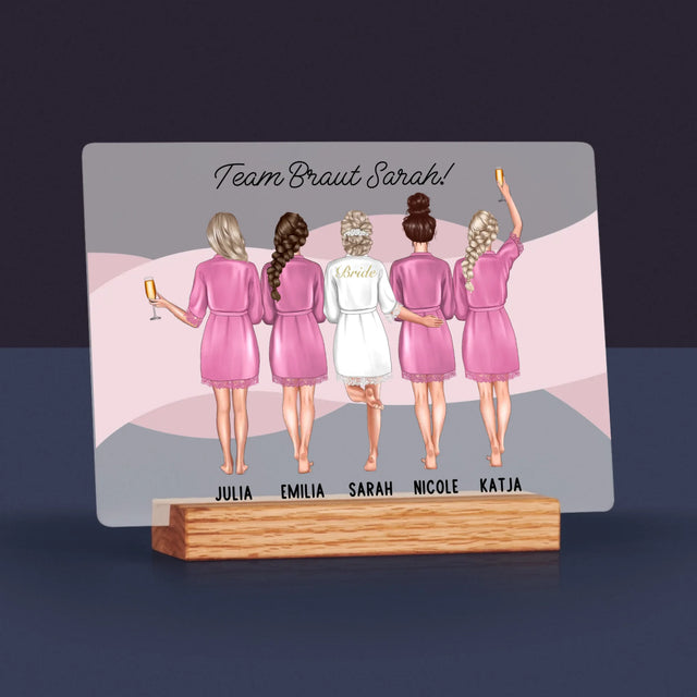 Avatar Creator: Team Braut - Druck Auf Acrylglas