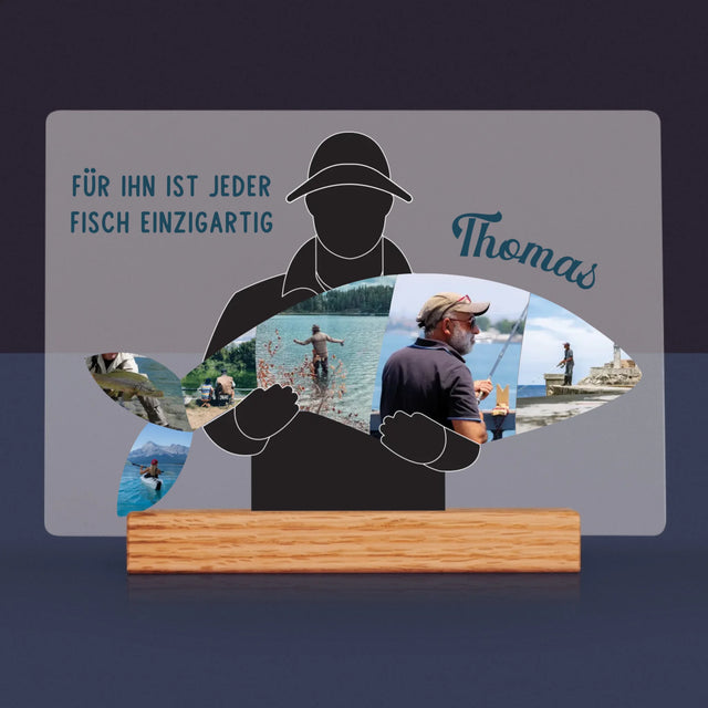 Form-Collage: Jeder Fisch - Druck Auf Acrylglas