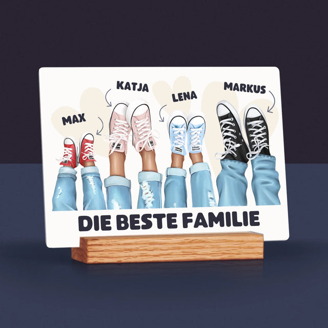 Avatar Creator: Familie Sneakers - Druck Auf Acrylglas