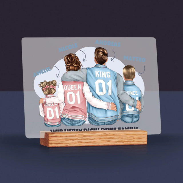 Avatar Creator: Hoodie-Familie - Druck Auf Acrylglas