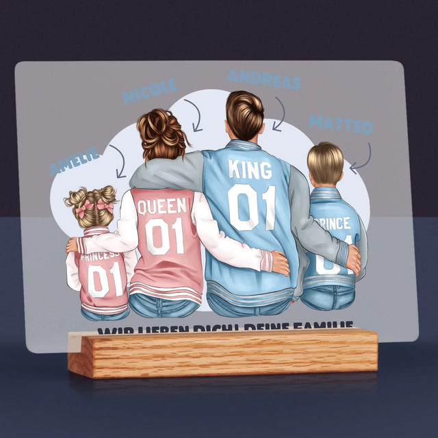 Avatar Creator: Hoodie-Familie - Druck Auf Acrylglas