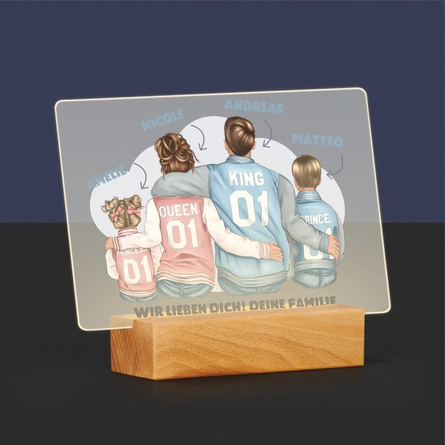 Avatar Creator: Hoodie-Familie - Druck Auf Acrylglas