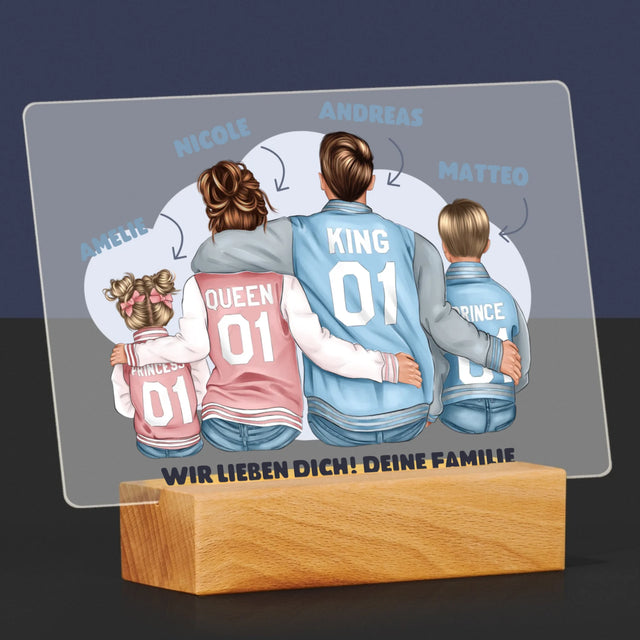 Avatar Creator: Hoodie-Familie - Druck Auf Acrylglas