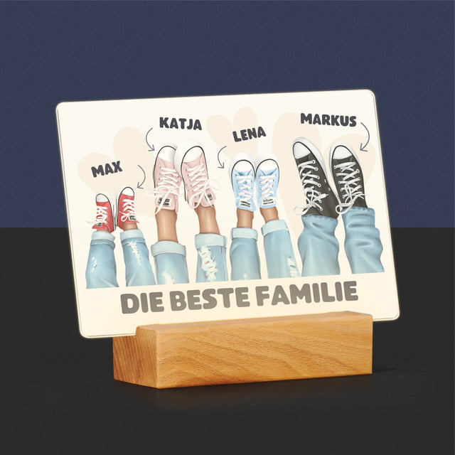 Avatar Creator: Familie Sneakers - Druck Auf Acrylglas