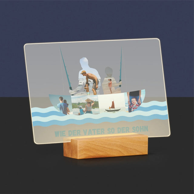 Form-Collage: Wie Der Vater So Der Sohn - Druck Auf Acrylglas