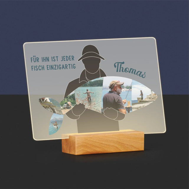 Form-Collage: Jeder Fisch - Druck Auf Acrylglas