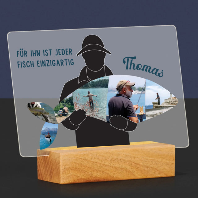 Form-Collage: Jeder Fisch - Druck Auf Acrylglas