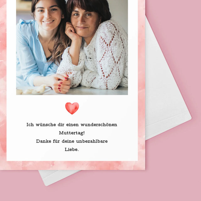 Foto Und Unterschrift: Urkunde Für Mama - Glückwunschkarte