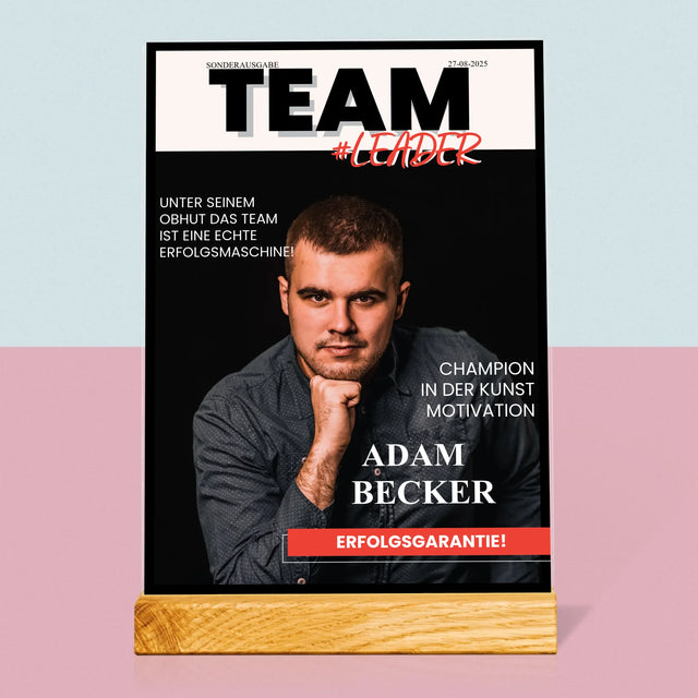 Magazin-Cover: Teamleiter - Druck Auf Acrylglas