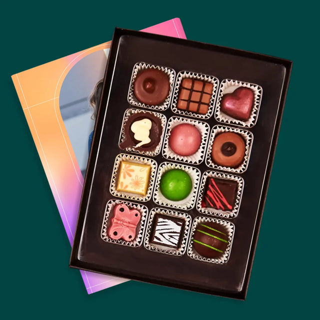 Foto Und Unterschrift: Ändere Dich Nicht - Pralinen