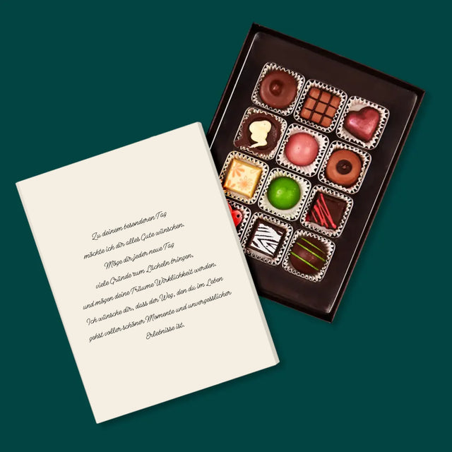 Foto Und Unterschrift: 40. Geburtstag Mütze - Pralinen
