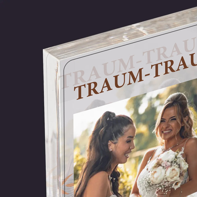 Foto Und Unterschrift: Traumtrauzeugin - Acrylblock