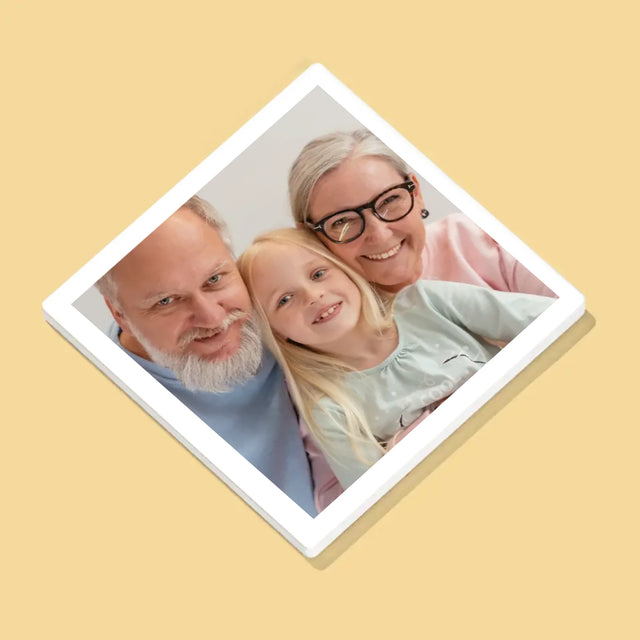 Fotocollage: Geliebter Opa - Tassenuntersetzer