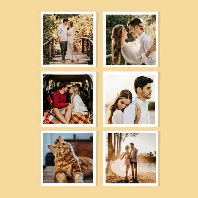 Foto Und Unterschrift: Ihr Foto - Tassenuntersetzer