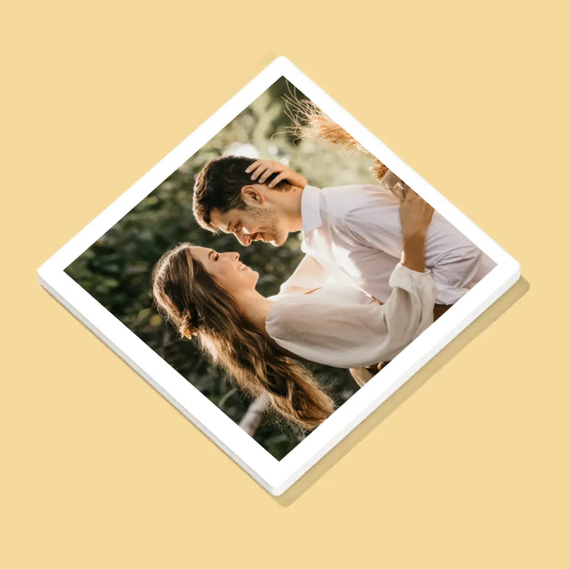 Foto Und Unterschrift: Ihr Foto - Tassenuntersetzer