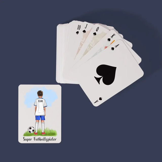 Avatar Creator: Kleiner Fußballspieler - Spielkarten