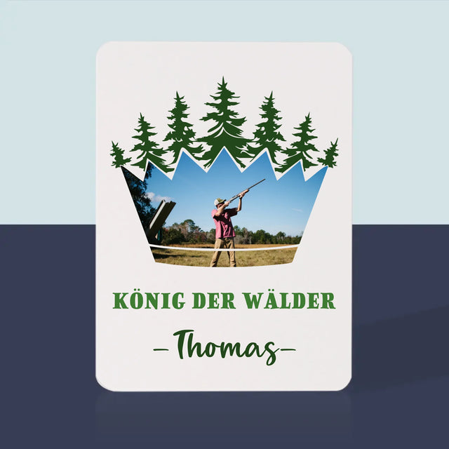 Form-Collage: König Der Wälder - Spielkarten