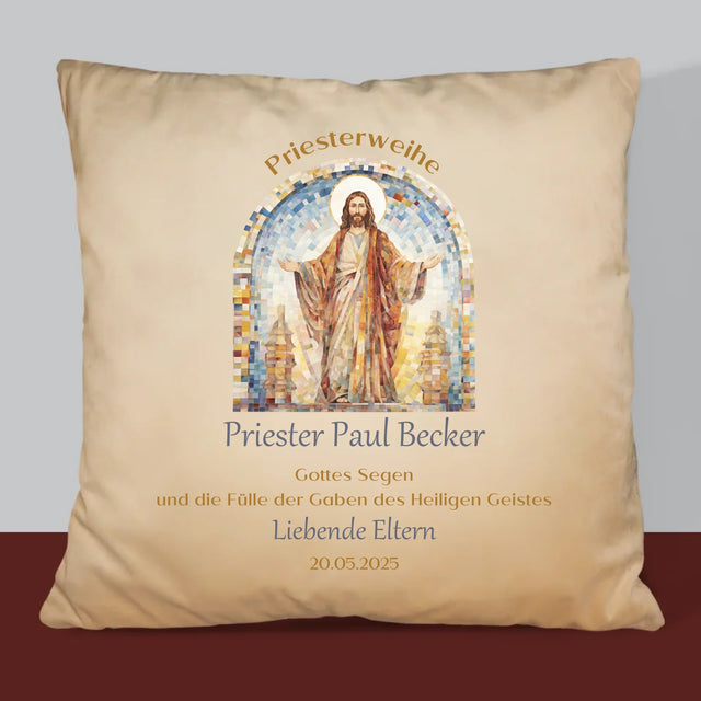 Name Und Unterschrift: Priesterweihe - Kissen
