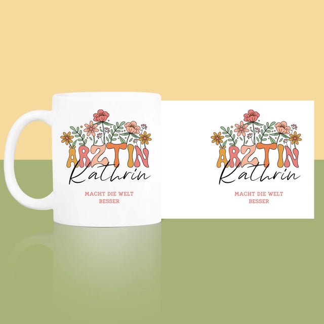 Name Und Unterschrift: Ärztin - Tasse