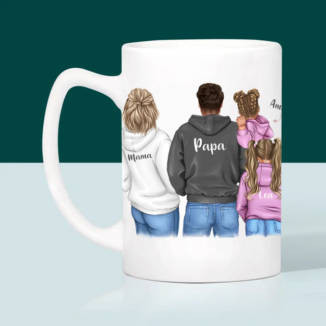 Avatar Creator: Familie Mit Kindern - Tasse