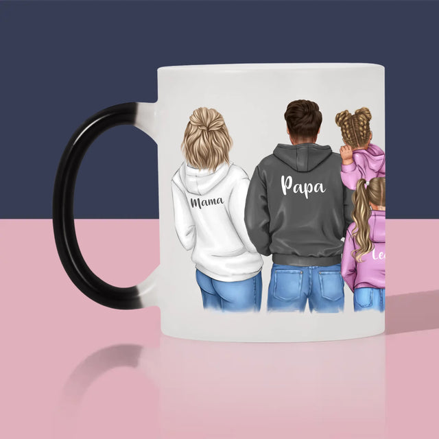 Avatar Creator: Familie Mit Kindern - Tasse