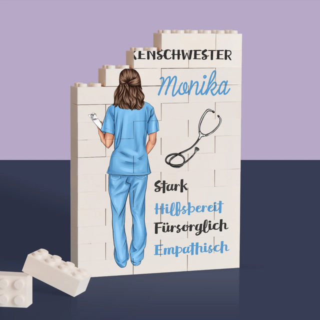Foto Und Unterschrift: Dein Weihnachtshund - Lego-Steine