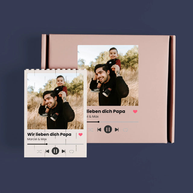 Fotocollage: Besties - Lego-Steine