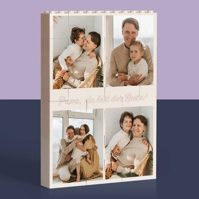 Fotocollage: 40 Jahre - Lego-Steine