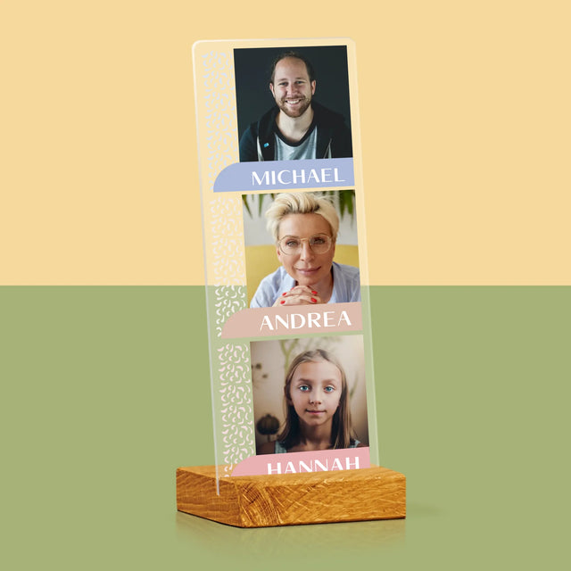 Fotocollage: 18 Herzen - Foto Auf Acrylglas Fotokabine