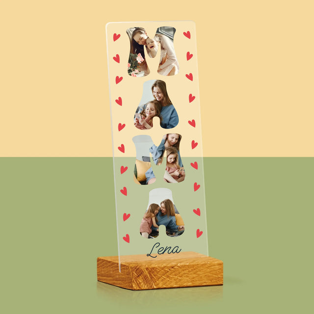 Fotocollage: Danke an die Trauzeugin – Foto auf Acrylglas aus der Fotokabine | DE