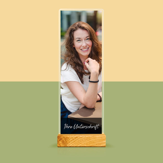 Fotocollage: Lieber Papa - Foto Auf Acrylglas Fotokabine