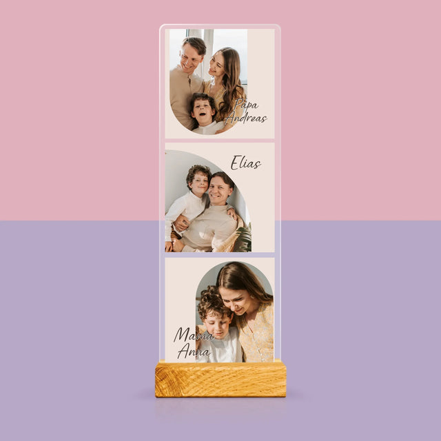 Fotocollage: Angeln - Foto Auf Acrylglas Fotokabine